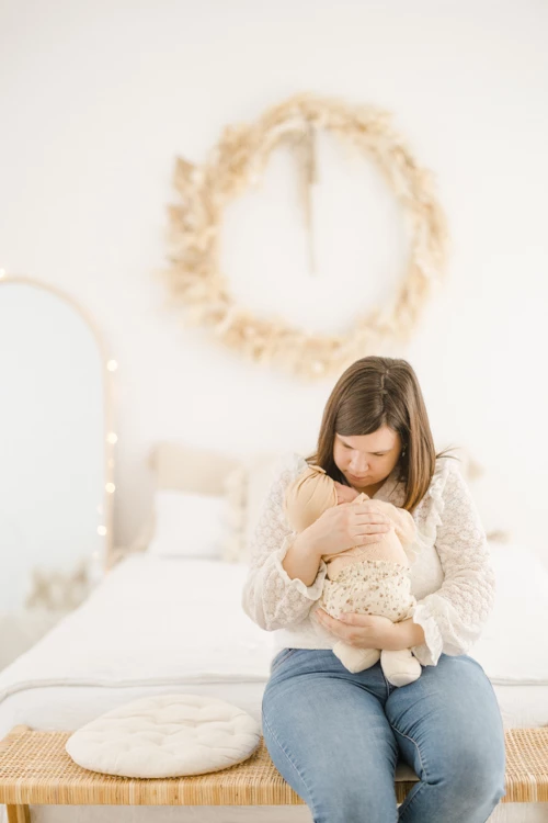 meubles enfant rose beige gris